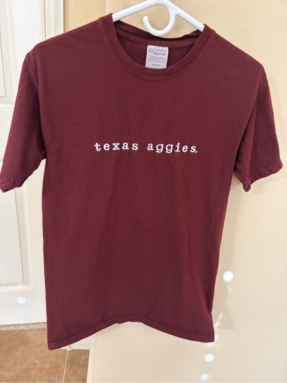Texas Aggies Maroon Short-Sleeve Crewneck T-Shirt